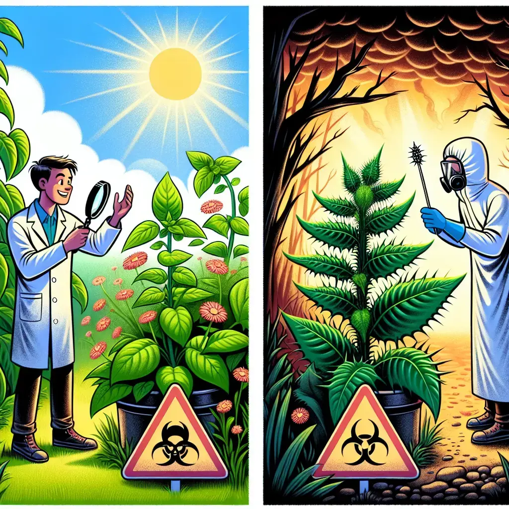Identifying Edible vs Toxic Plants